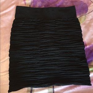 High waisted skirt